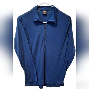 Patagonia 3/4 Zip Capilene Royal Blue size Small